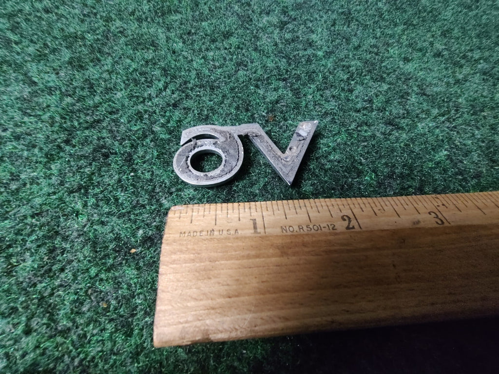 1992 - 1996 Toyota Camry V6 Emblem Logo Letters Badge Trunk Rear Chrome OEM 5S4