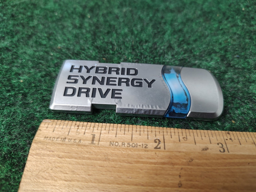 2007-2011 TOYOTA CAMRY HYBRID SYNERGY DRIVE REAR EMBLEM LOGO TRUNK BADGE 1M4