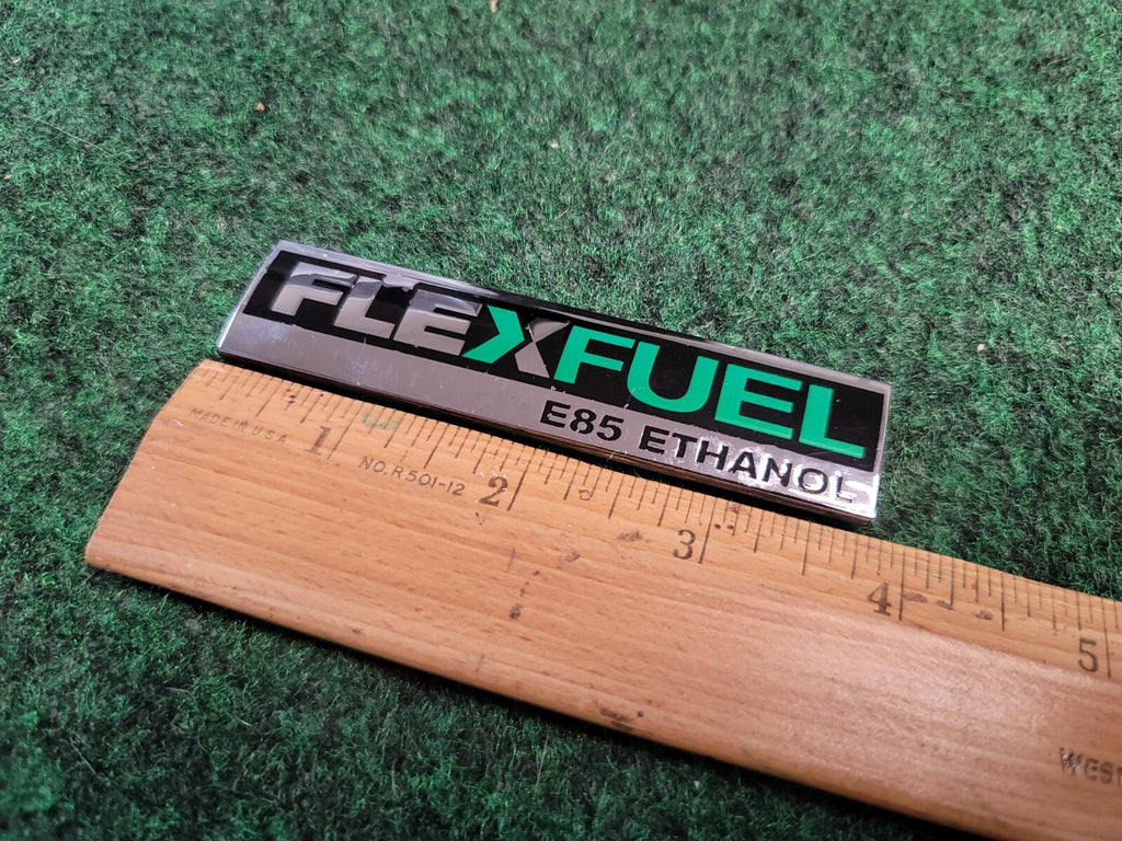 Chevy Flex Fuel E85 Ethanol Emblem Badge Decal Chevrolet OEM 15910899 1M7