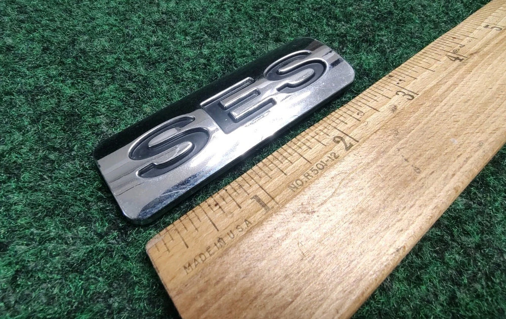 2008-2011 Ford Focus SES Logo Emblem Symbol Letters Badge Trunk Rear Chrome 5S5