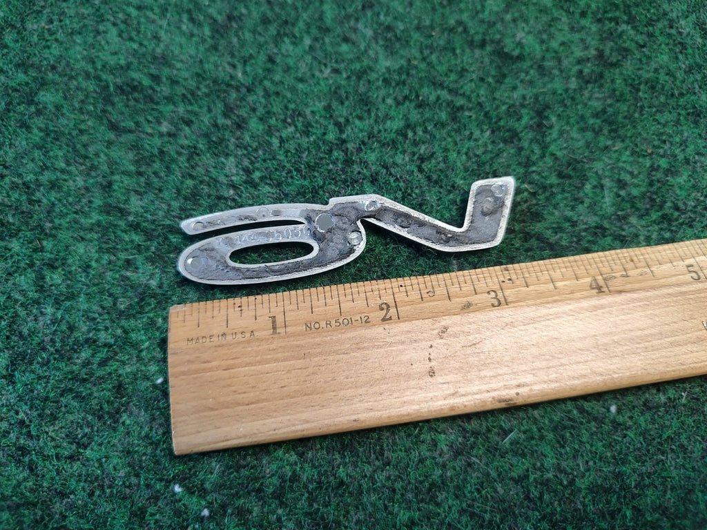 Geuine Toyota Solara rear V6 Emblem 1999-2003 75444-06050 3S8