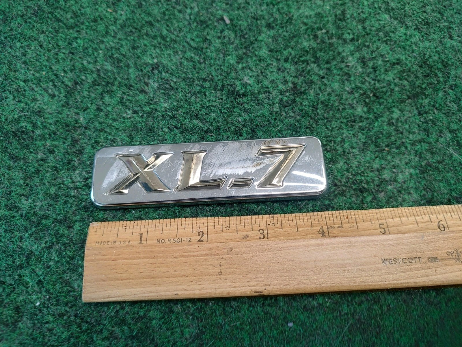 1999-2005 Suzuki XL-7 Emblem Logo Symbol Badge Body Side Fender Chrome OEM 3S8