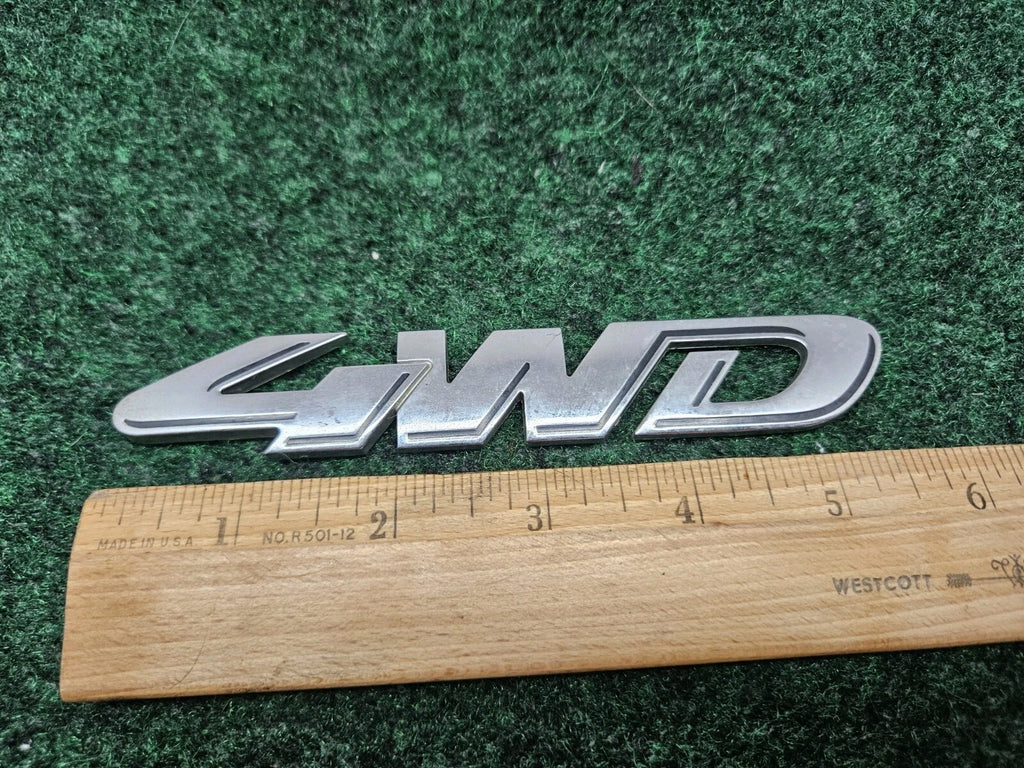 Ford 4WD 4 WD Wheel Drive Emblem 8L84-7843156-DA OEM Name Plate Badge GL1