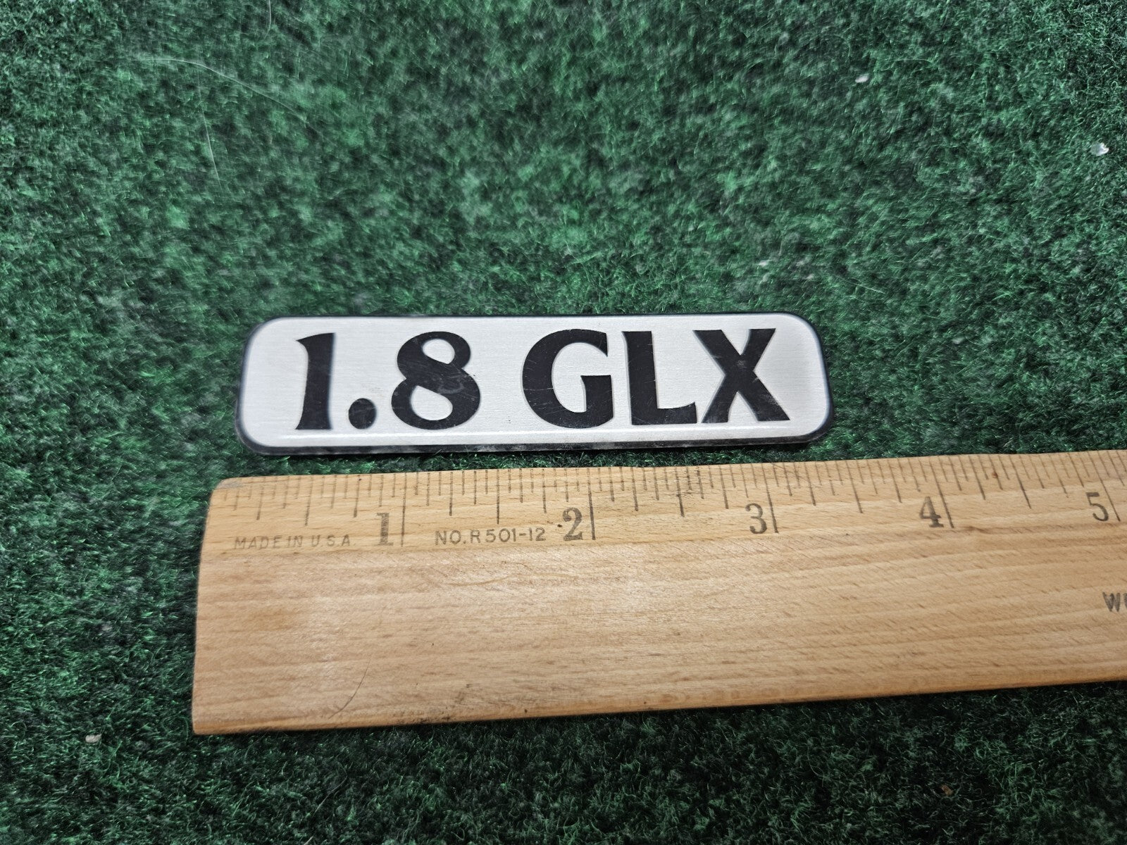 Suzuki Esteem Cultus Crescent 1.8 GLX emblem Badge Ornament Nameplate Rear GL3