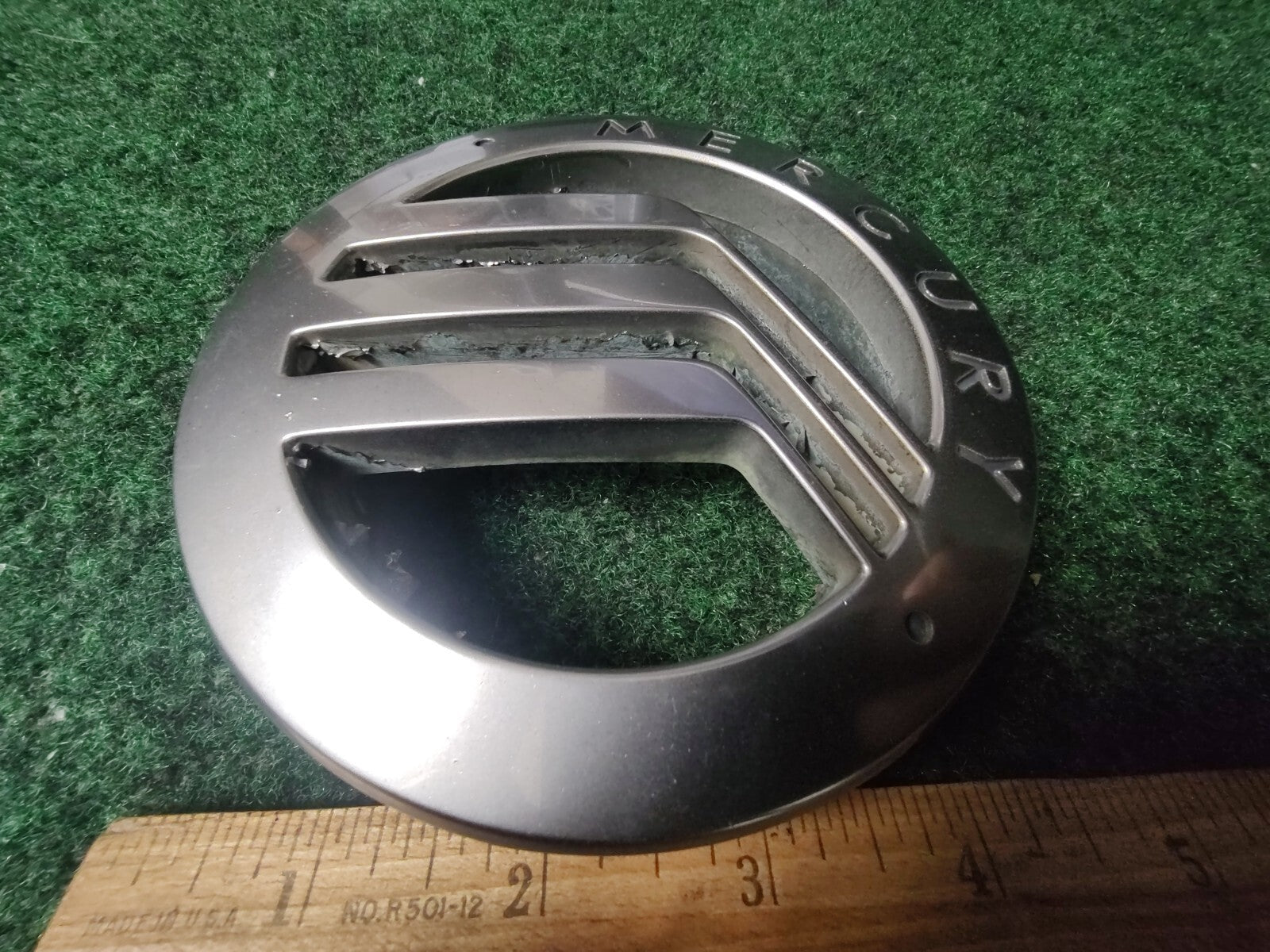 2002-05 Mercury Mountaineer Front Grille Emblem OEM Motorcraft 3l24-8B262-AA 1S2