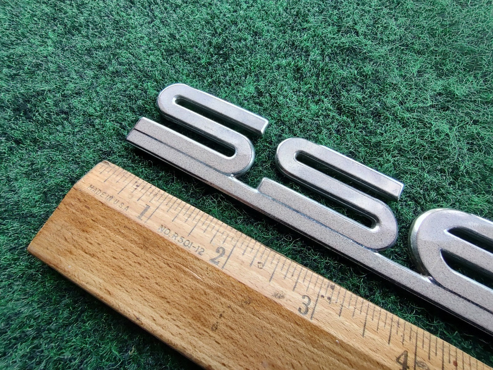 Pontiac SSEi Supercharged Beige Metal Emblem Badge Logo Nameplate Name Plate 5S2