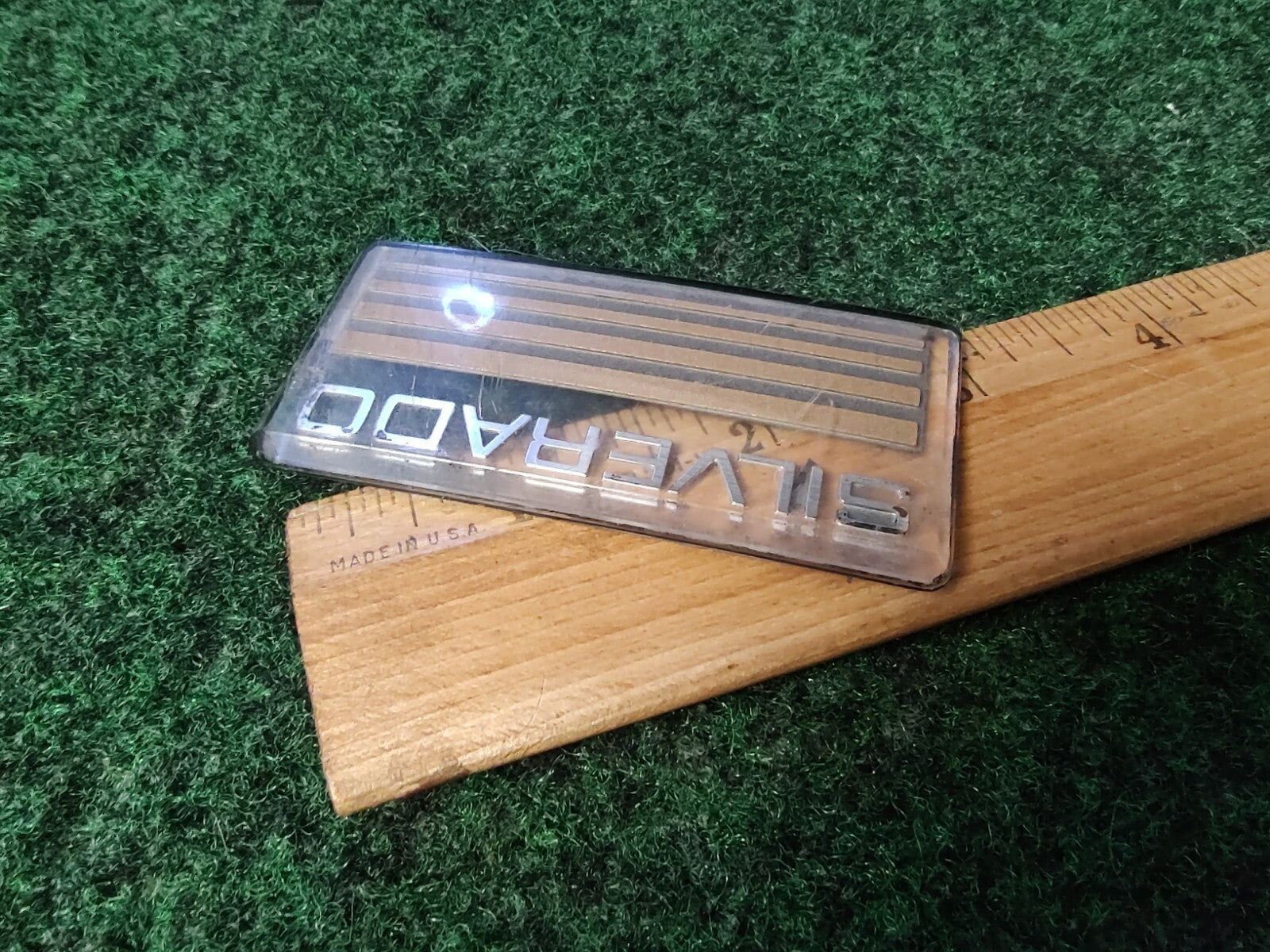 1990s SILVERADO Plastic Roof Panel Emblem OEM NAME PLATE 3S1
