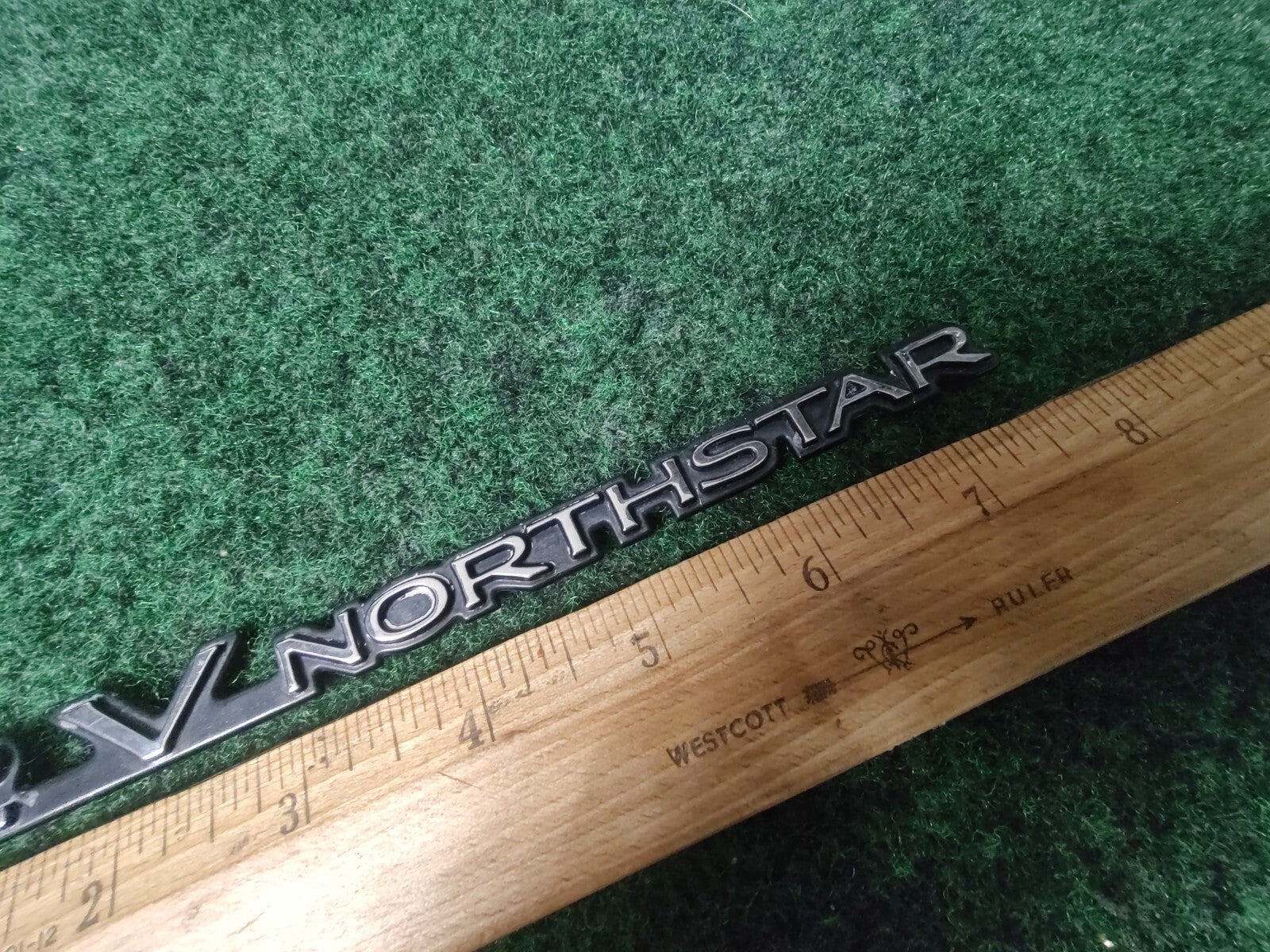 Cadillac OEM 32V Northstar Rear Emblem Badge Logo Nameplate Name Plate 5M6