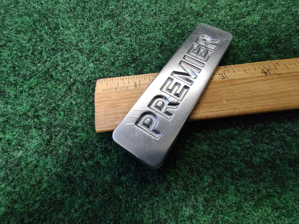 Mercury Premier Plastic 3.75 Emblem Badge Logo Nameplate Name Plate OEM 5S6