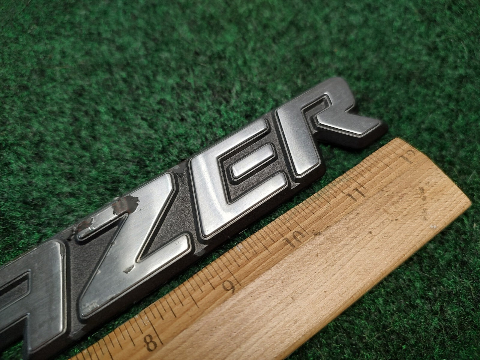 1995-2005 Chevy  Blazer Chrome 12" Tailgate Emblem Badge Logo Name 15672283 2S3