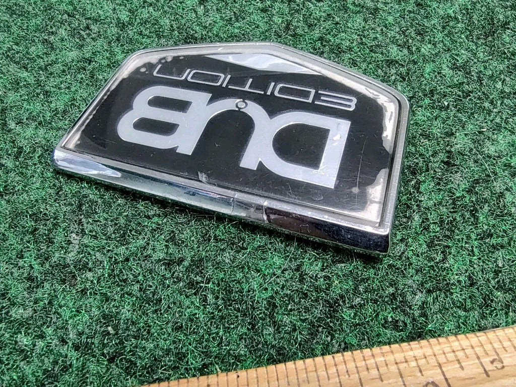 3D DUB EDITION Universal Car Badge Emblem 3M Stick On Hood Fender Trunk 1S3
