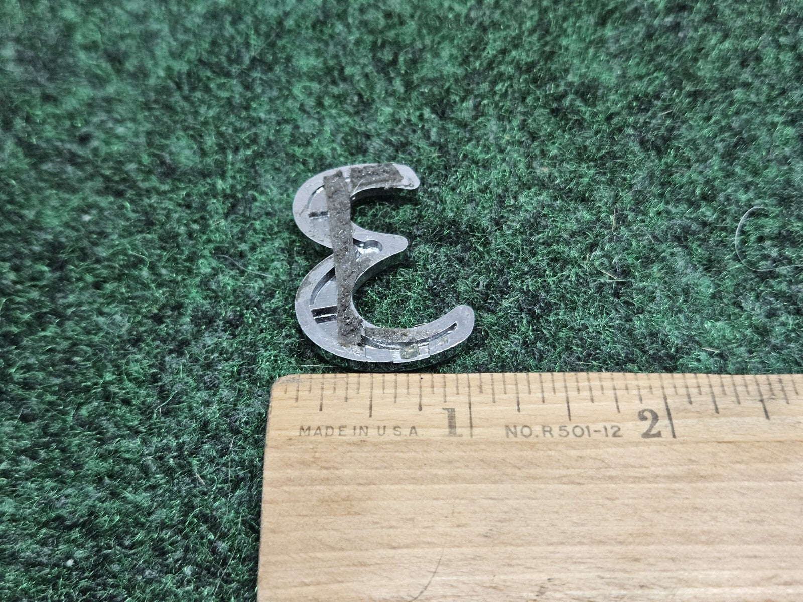 OEM "3" Chrome Individual Number Lettering Emblem Badge Logo 3D Nameplate 3 7S7