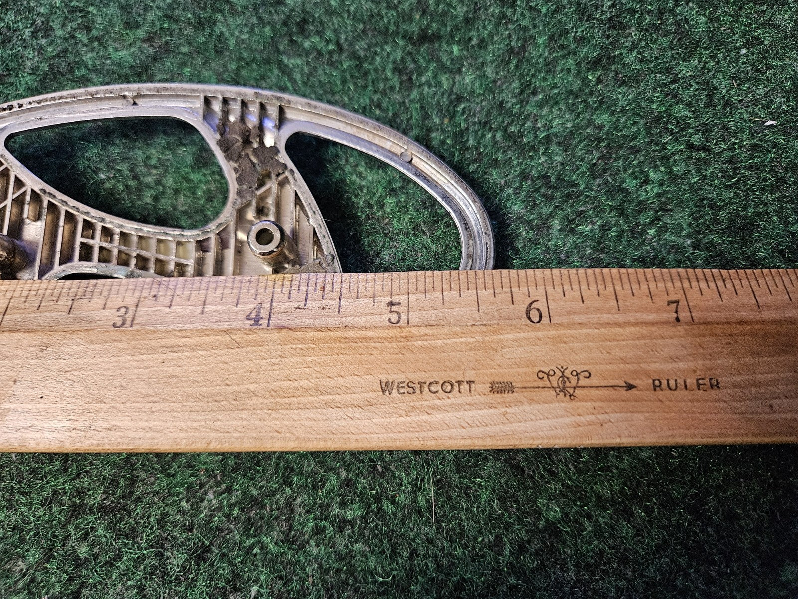 Hyundai Emblem Logo Symbol Badge Chrome OEM Nameplate Name Plate ~5.75" 5M2
