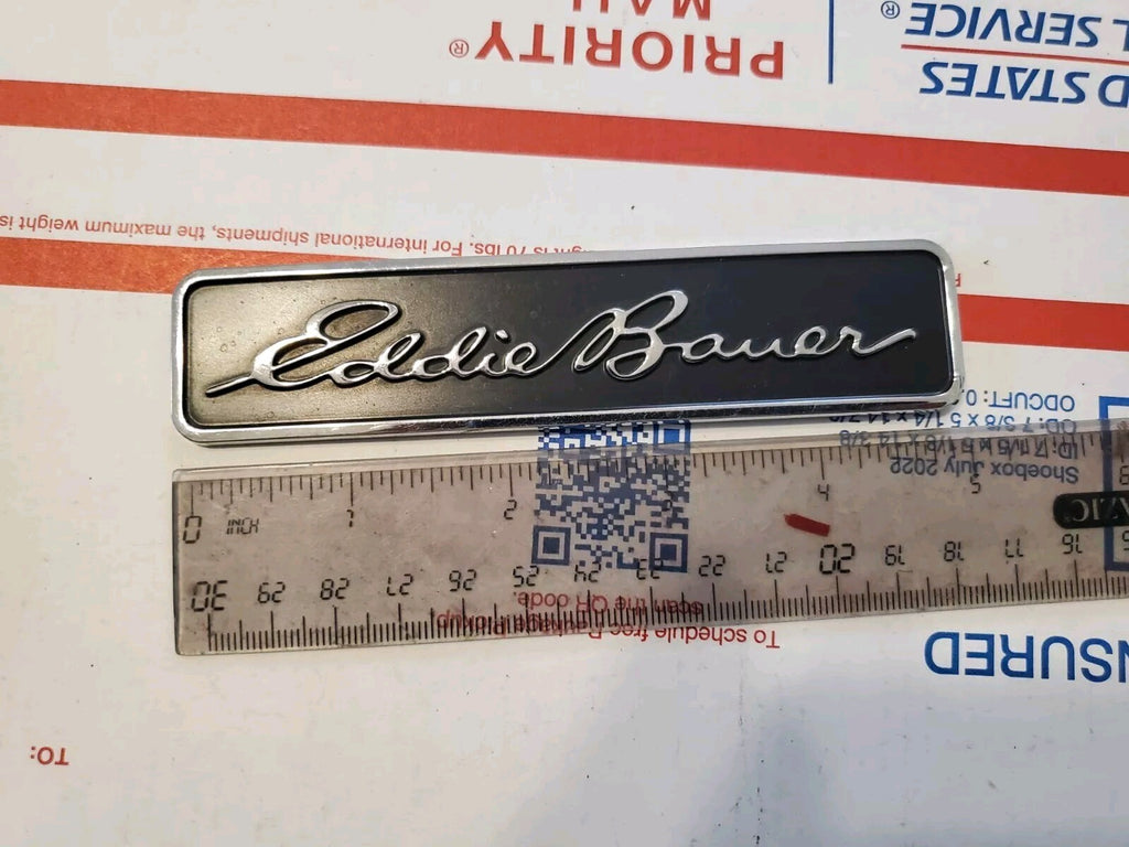 Ford 2003-06 Expedition 02-05 Explorer Eddie Bauer Liftgate Trunk Emblem OEM 3L7