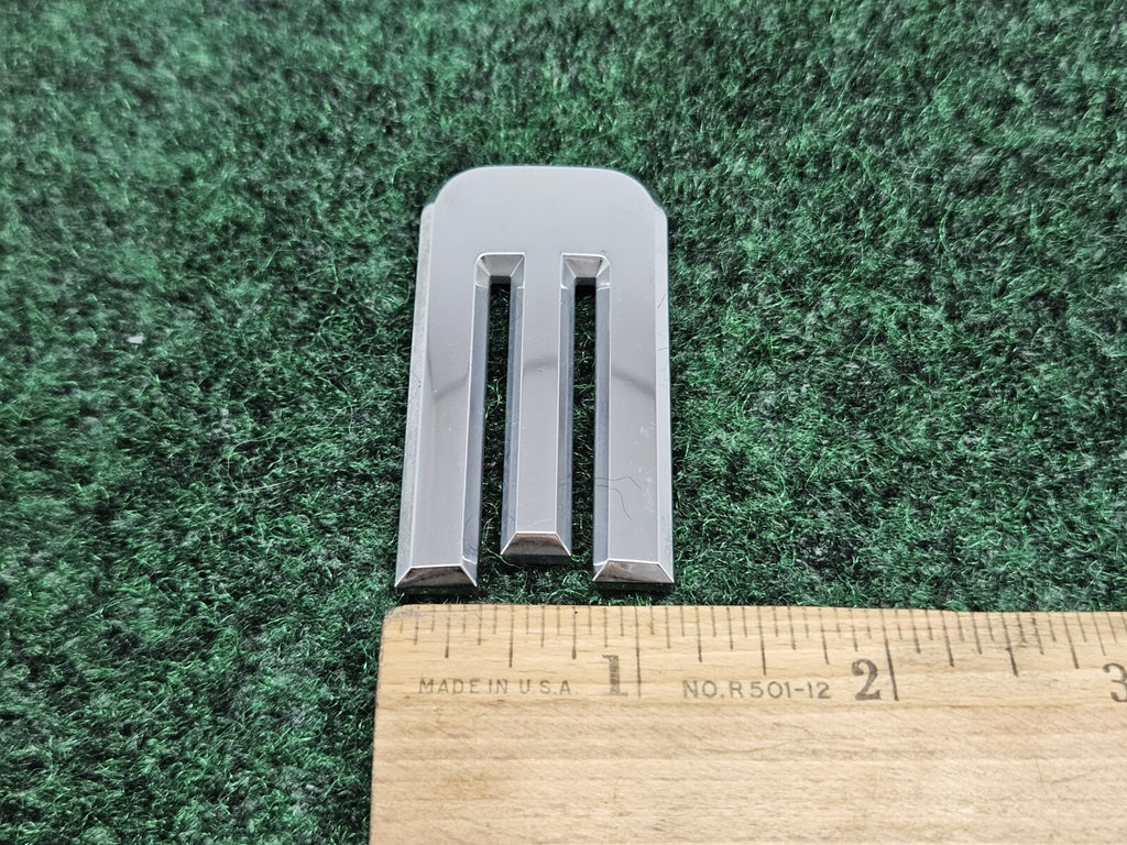 OEM "E" Chrome Individual Letter Lettering Emblem Badge Logo Sign Nameplate 7S9