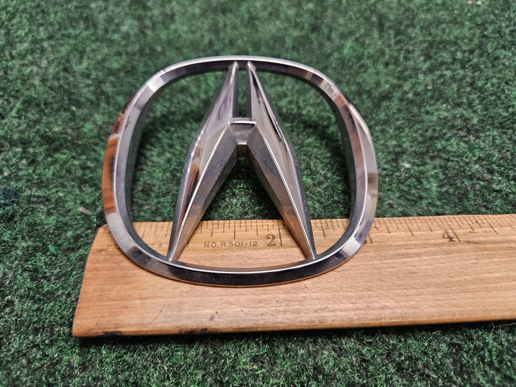 Acura Emblem Logo Badge Symbol Rear Trunk 1 Sep 1 Chrome OEM CL4