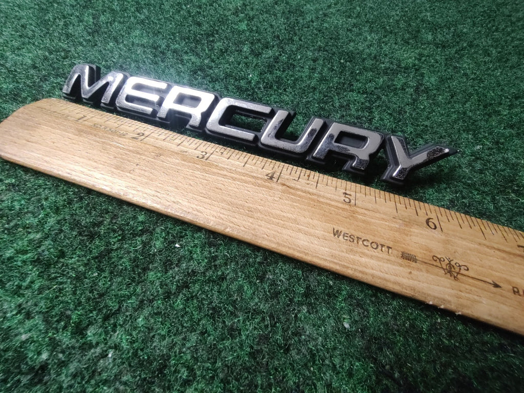 MERCURY REAR GATE LID EMBLEM BADGE SYMBOL LOGO OEM 1S2