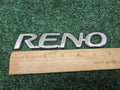 05 06 07 08 SUZUKI RENO REAR GATE LID CHROME EMBLEM LOGO BADGE SYMBOL OEM GL3