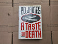 PD James A Taste For Death - First American Edition 1st 1986 Hardcover Book B7