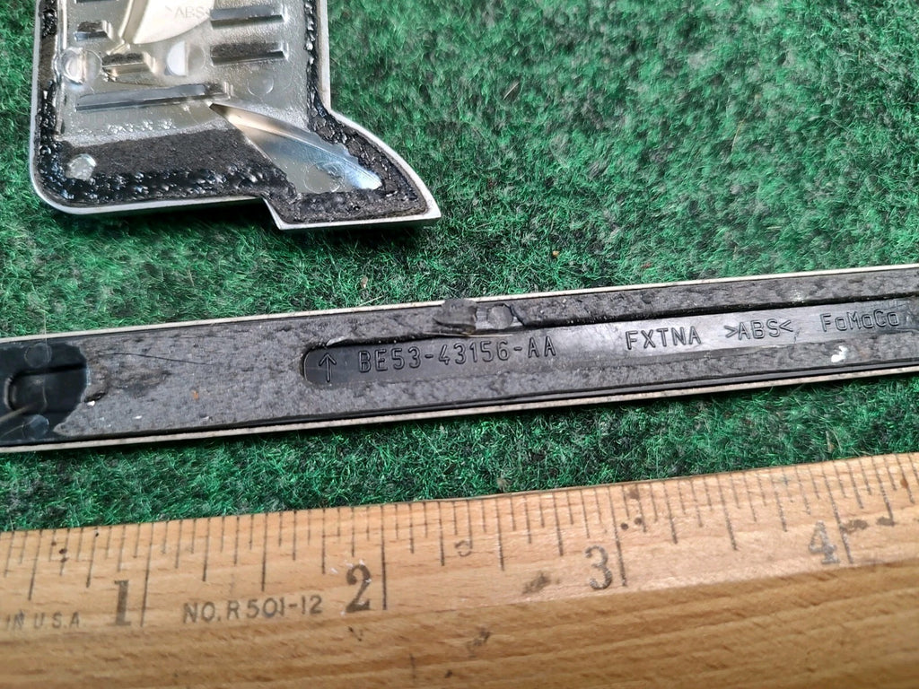 (2) Flex Fuel Emblem Name Plate Badge Decal Leaf Chevrolet Ford  OEM 1S6