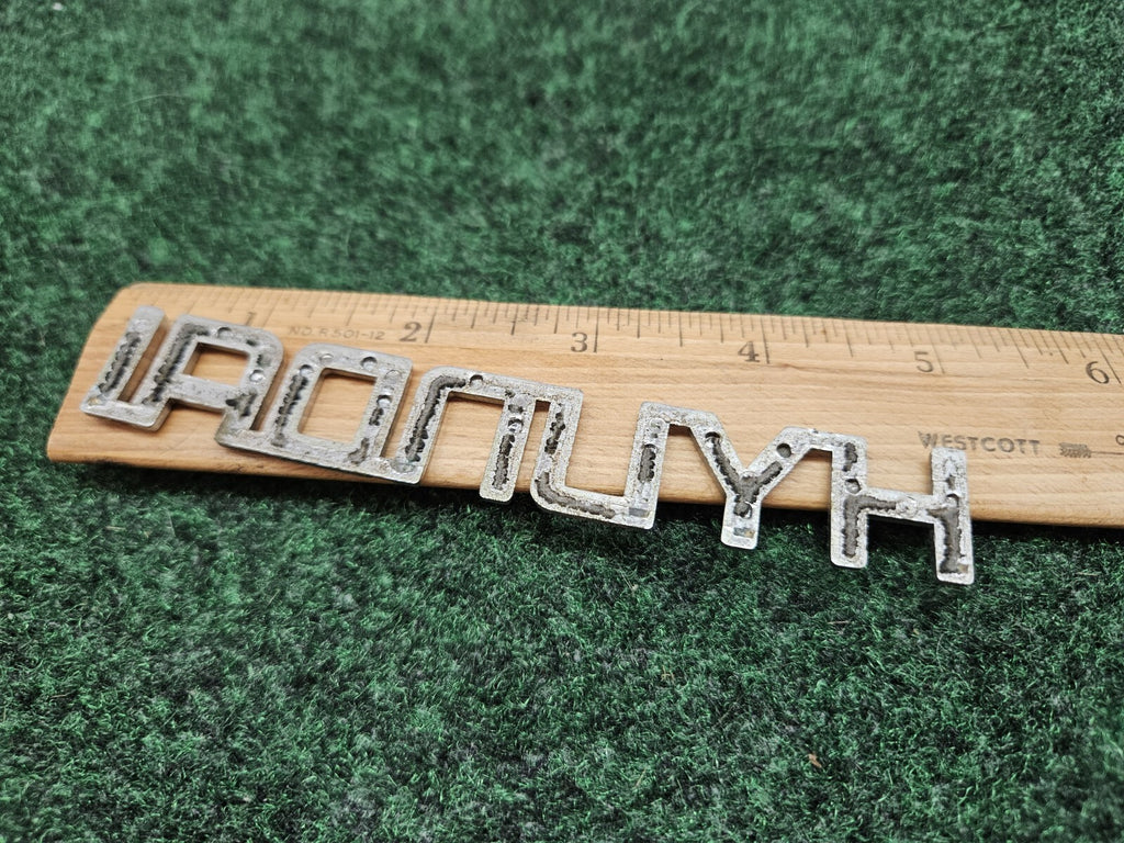 HYUNDAI REAR TRUNK LID CHROME EMBLEM LOGO Badge Name Plate Nameplate OEM 2S6