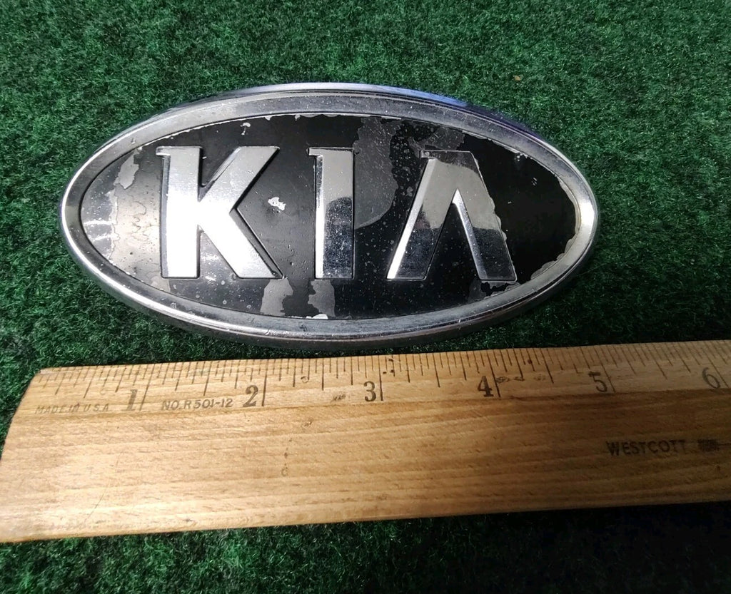 Kia Emblem Badge Grille Front Rear Name Plate OEM Unknown Model ~5" 6S6