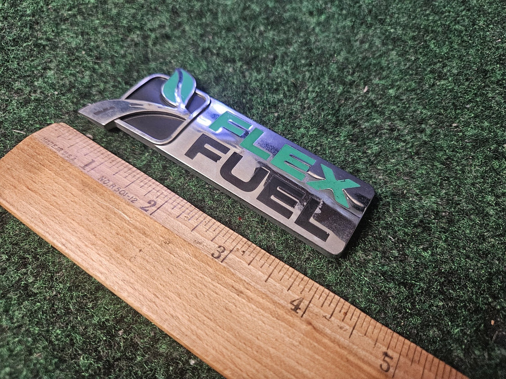 Ford Expedition Escape Super Duty F-150 "FLEX FUEL" NAMEPLATE EMBLEM OEM 4M7