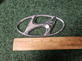 Hyundai Emblem Logo Symbol Badge Chrome OEM Nameplate Name Plate ~5.75" 4M4