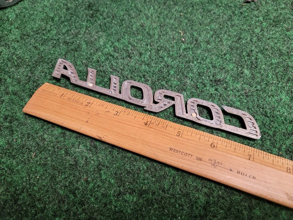 2003 2006 2007 2008 Toyota Corolla Rear Trunk Nameplate Emblem 75442-02070 1M3