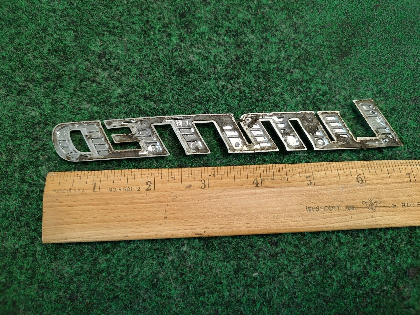 TOYOTA LIMITED CHROME SIDE EMBLEM LOGO BADGE SIGN SYMBOL NAME OEM 4S7