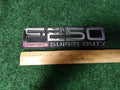 OEM 1999-2003 Ford F-250 LARIAT SUPER DUTY Fender Name Plate Emblem Badge 3M1