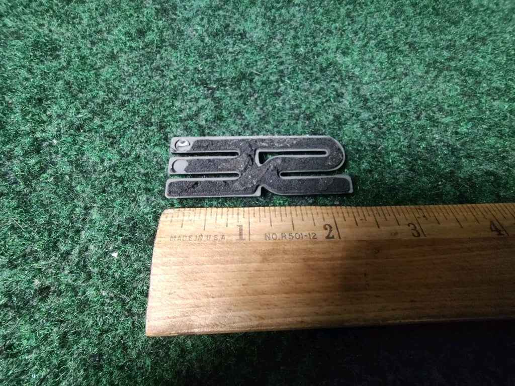 Pontiac OEM SE Red Black 2.25" Emblem Badge Logo Nameplate Name Plate 1S6