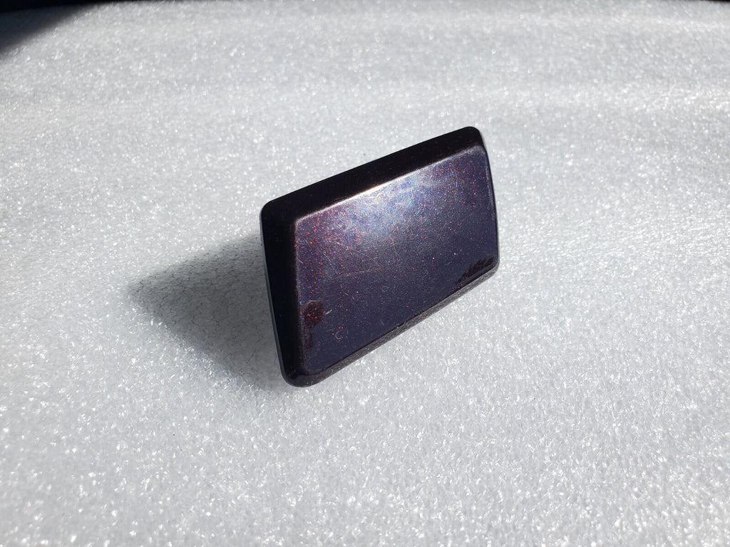 04-09 Cadillac SRX Bumper Headlight Washer Plug Cap Cover RH RIGHT Purple 1L8