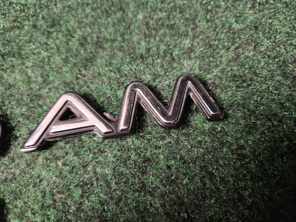 1997 1998 1999 2003 Pontiac Grand AM Door Name Plate  NAMEPLATE OEM 5M1