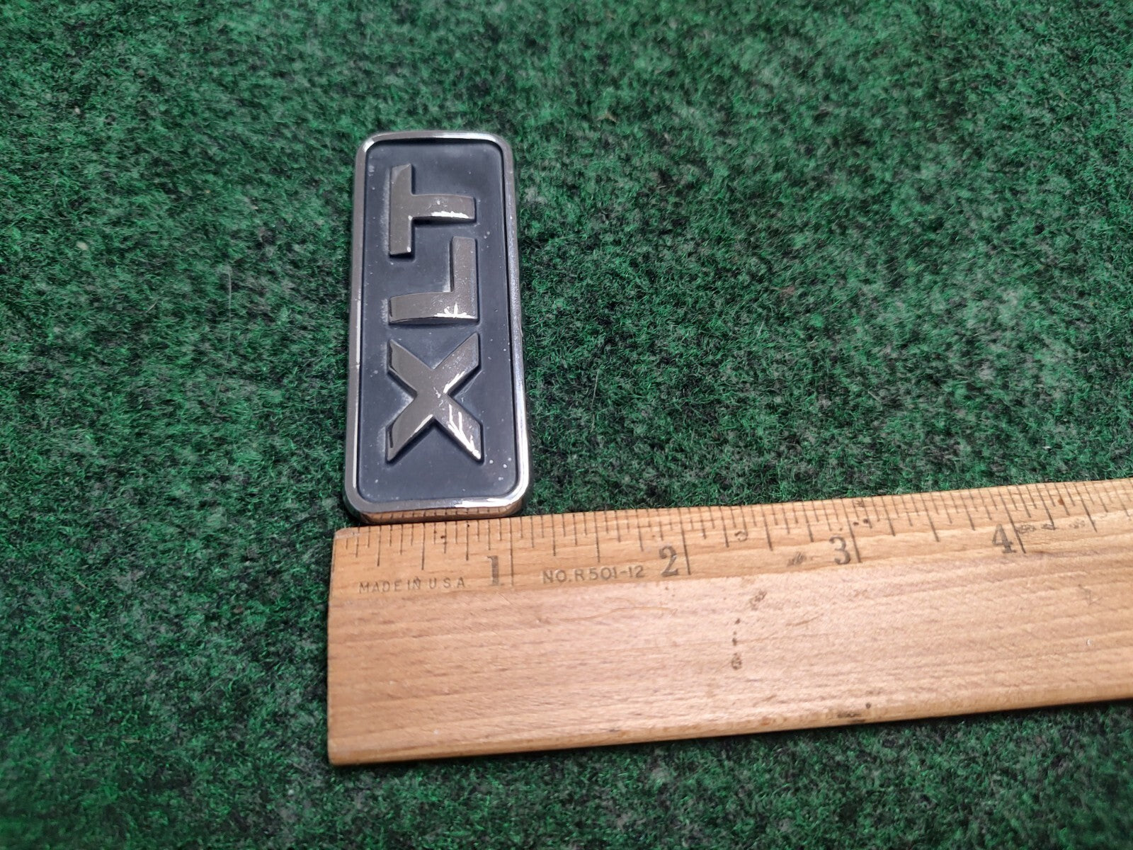 Ford Expedtion Escape Rear Chrome XLT NAMEPLATE Emblem OEM 7L8Z-7842528-B 4S6