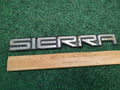 GM OEM End Gate Name Plate Assembly 02-06 GMC Sierra 15755397 1S7