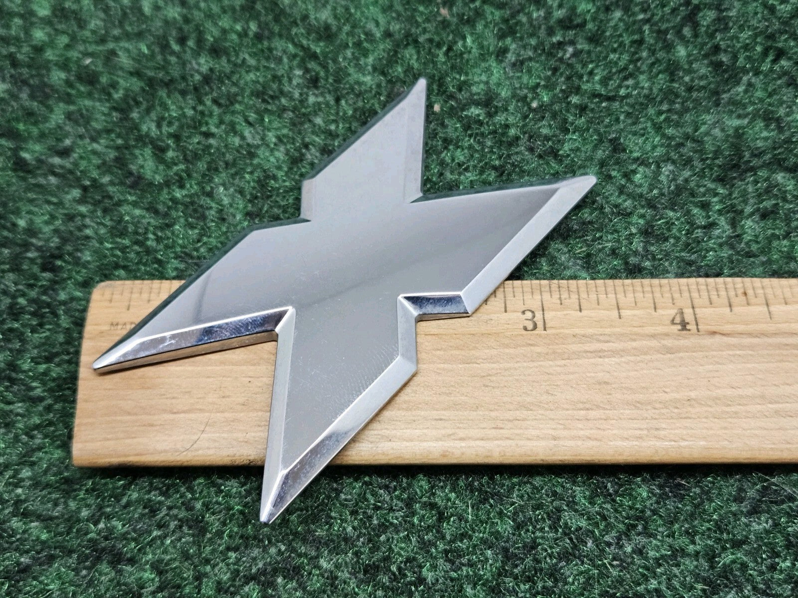 16 17 18 Nissan Titan XD 4x4 Tailgate Emblem Letter X - LETTER X ONLY 7S8