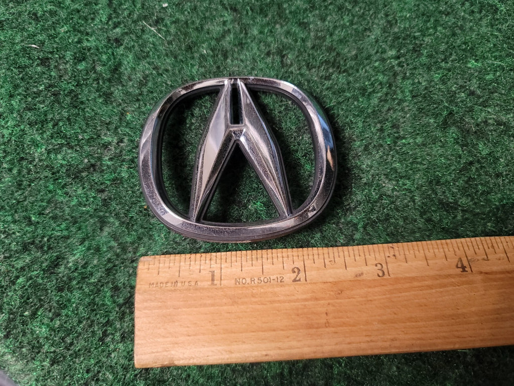 ACURA EMBLEM ORNAMENT CHROME BADGE NAMEPLATE OEM SL5 2 5S2