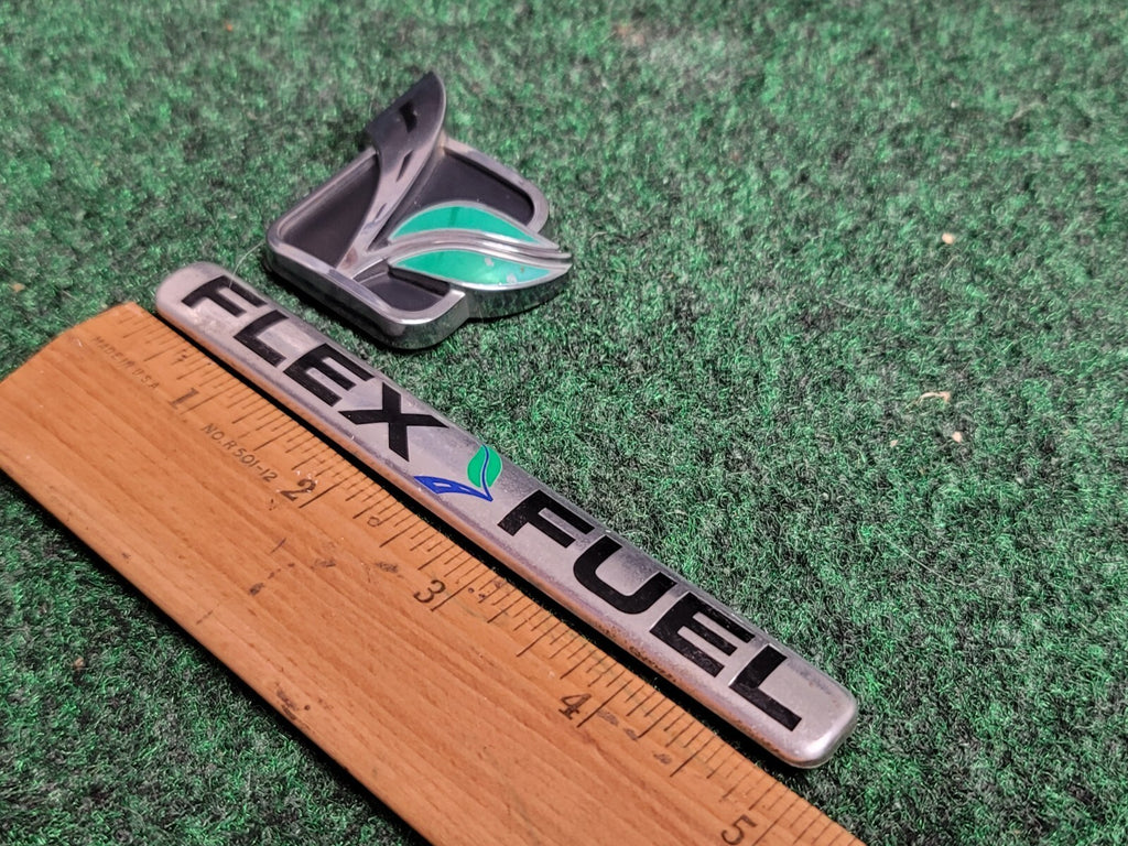 OEM Ford F150 FLEX EDGE FUSION FLEX Fuel Rear Trunk Emblem BL34-99402A17-DA 1M3