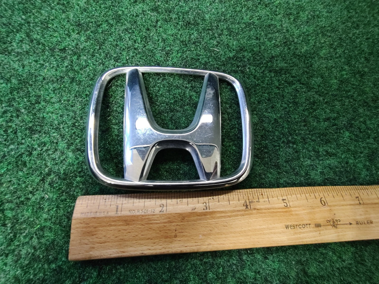2005-2010 Honda Odyssey Emblem Badge Trunk Gate Rear Chrome 75701 SHJ A000 5S6