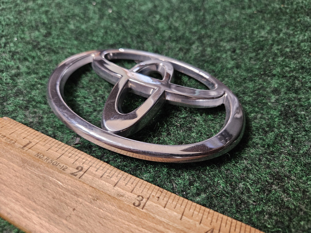 Toyota Chrome Emblem Logo Symbol Unknown Model 4" 3M4