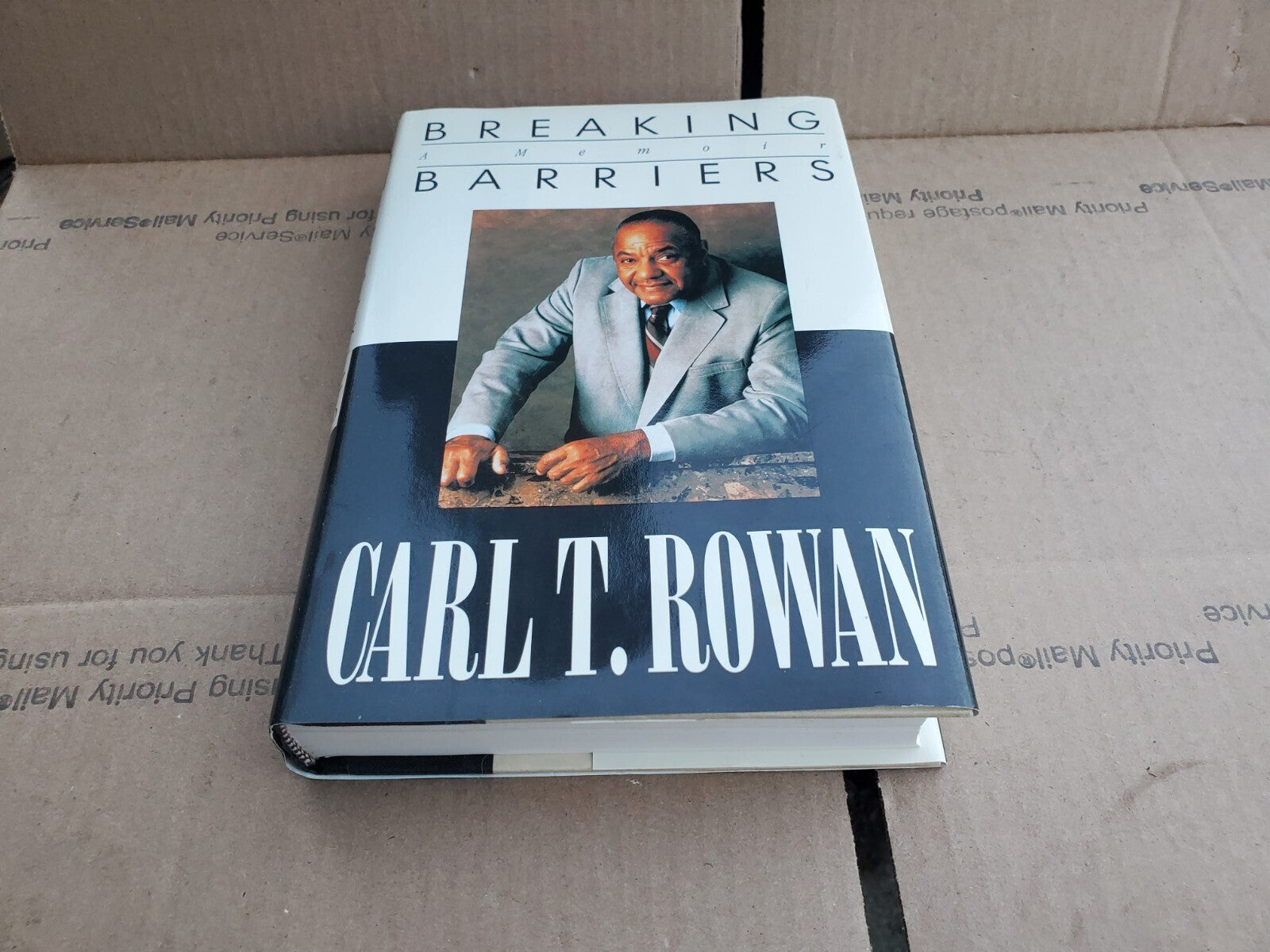 Breaking Barriers: A Memoir - Hardcover By Rowan, Carl T B9