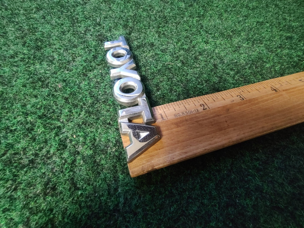 00-03 Toyota ECHO Rear Trunk Script Emblem Badge Nameplate OEM 75446-52020 8L2