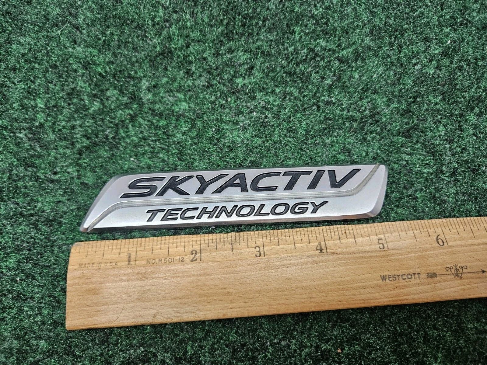 13 14 15 16 MAZDA CX5 CX-5 SKYACTIV TECHNOLOGY REAR EMBLEM LOGO BADGE USED GL2