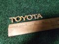 Toyota Camry Emblem Logo Letter Badge Trunk Rear Gold 4 Inch OEM Name Plate 9L3