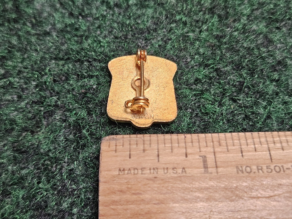 Girl Scouts Butterfly Vintage Lapel Pin