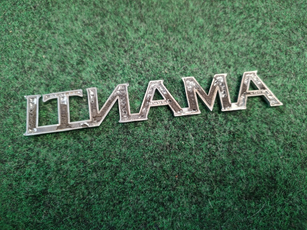 04 05 06 07 08 Kia Amanti Emblem Logo Letters Badge Trunk Rear Chrome OEM 1S7