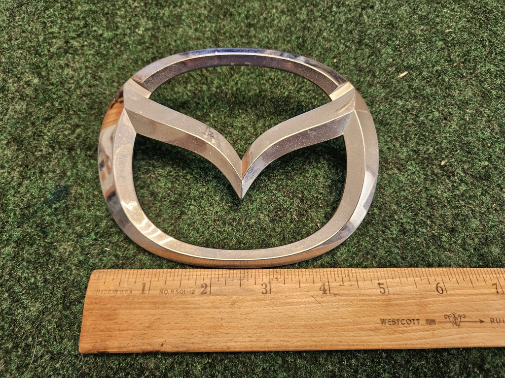 2001-2006 Mazda Tribute Front Grille Emblem Logo Badge Chrome 5'' YL848C020A 5M4