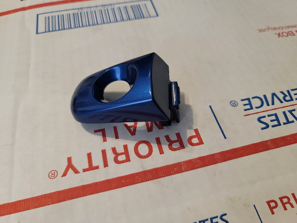 2009-2012 Chevrolet Traverse Exterior Door Driver Handle Cover OEM Blue 7L3