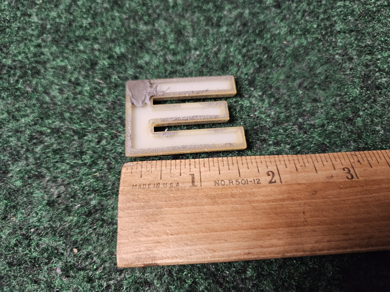 3D "E" Letter Badge Fit Land Rover Range Rover 3M3